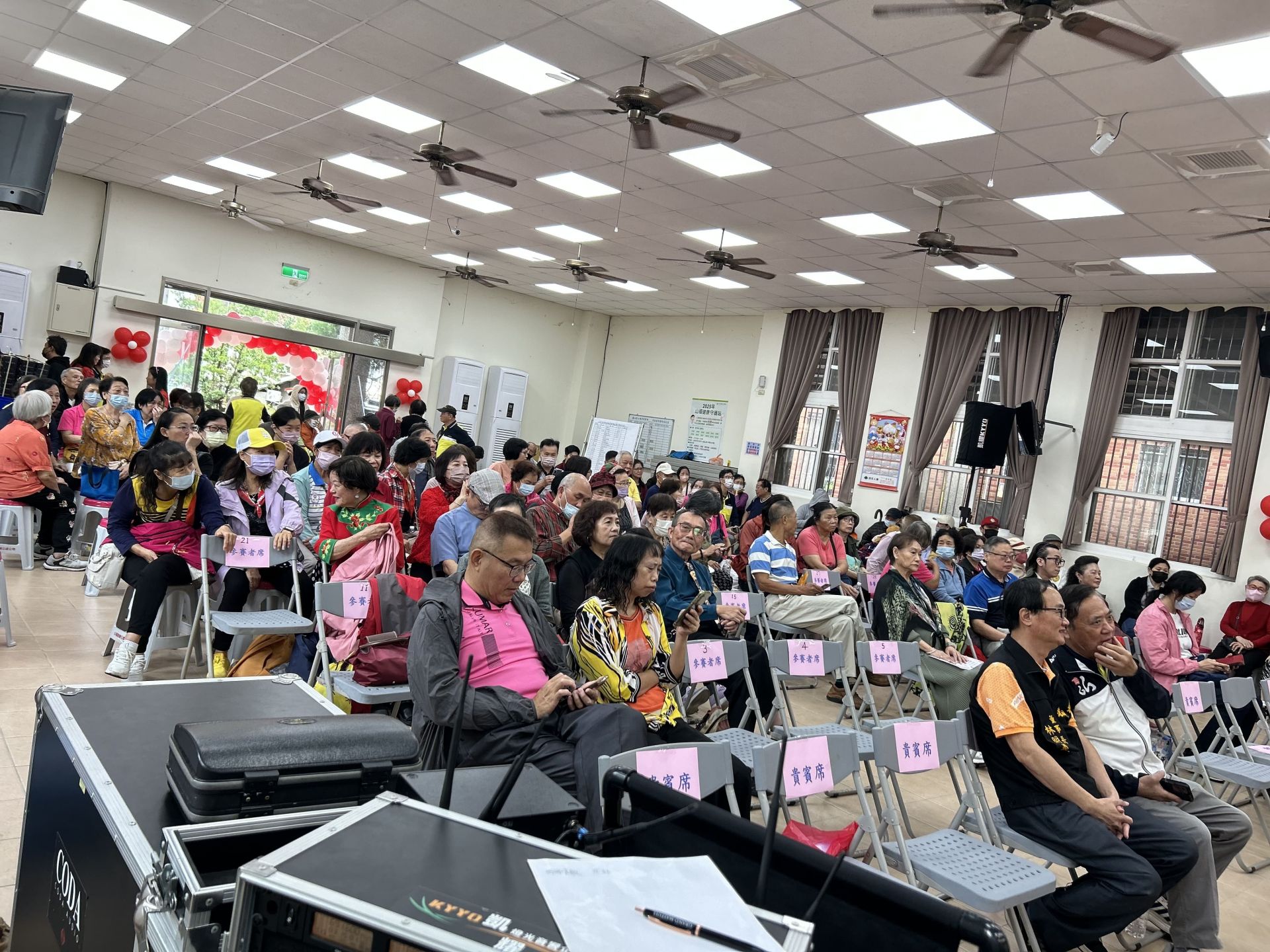 114年新興里重陽節里民歌唱比賽暨政令宣導活動